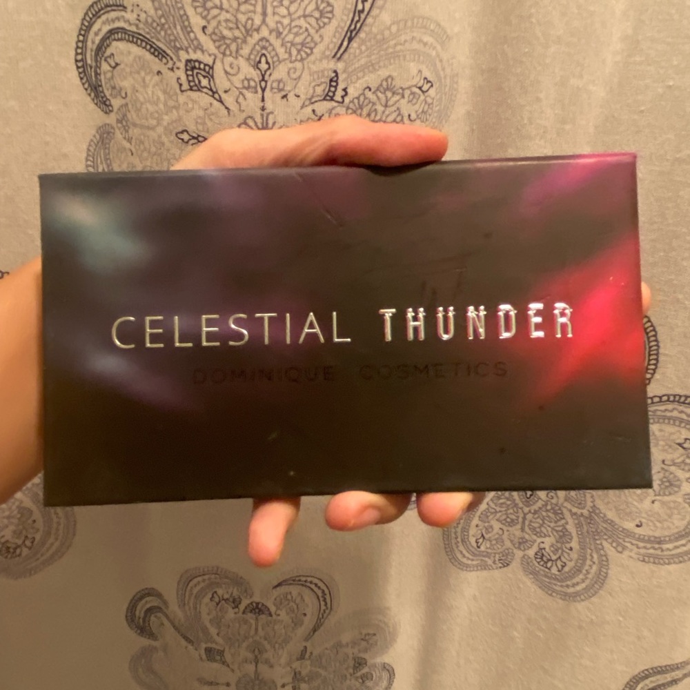 dominique cosmetics celestial thunder palette